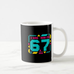 7 Jahre alte Geburtstagsfeier ich war 6 jetzt bin  Kaffeetasse