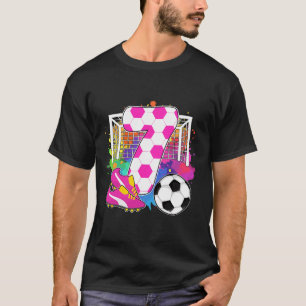 7 Jahre alte Geburtstagsfeier Mädchen 7. Geburtsta T-Shirt