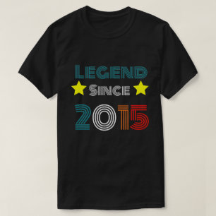7 Jahre alte Legende seit 2015 7. Geburtstag T-Shirt
