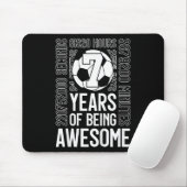 7 Jahre Awesome Fußball 7. Geburtstag _2 Mousepad (Mit Mouse)
