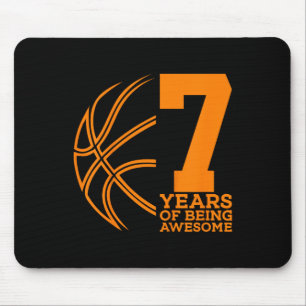 7 Jahre Awesome Sketll 7. Geburtstag  Mousepad