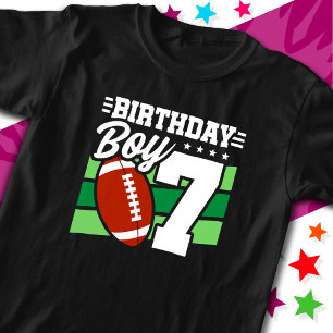 7 Jahre Party Thema 7. Geburtstag Junge T-Shirt