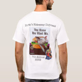 7. Jährlichen Hortys Unterschlupf Hogroast T-Shirt (Rückseite)