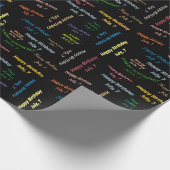 7. Juli Geburtstag Geschenkpapier (Ecke)