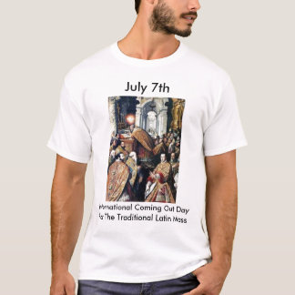 7. Juli: International, der heraus Tag kommt T-Shirt