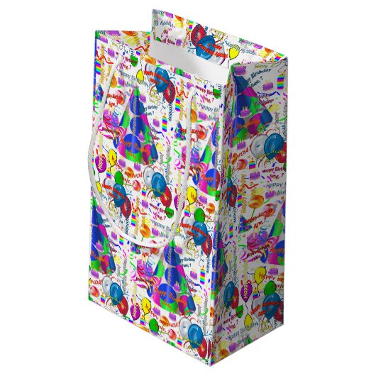 7. Juni Kleine Geschenktüte (Rückseite Schrägansicht)