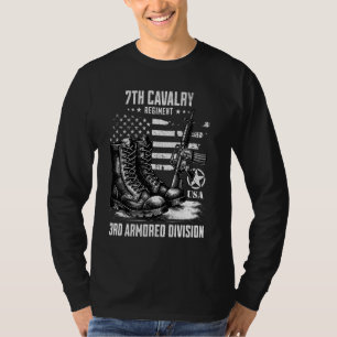 7. Kavallerie-Regiment 3. Rüstungsgewerbe T-Shirt