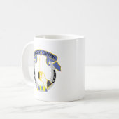 7. Kavallerie-Regiment-Flecken Kaffeetasse (Vorderseite Links)