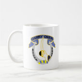 7. Kavallerie-Regiment-Flecken Kaffeetasse (Links)