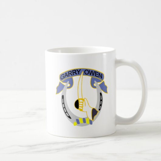 7. Kavallerie-Regiment-Flecken Kaffeetasse (Rechts)