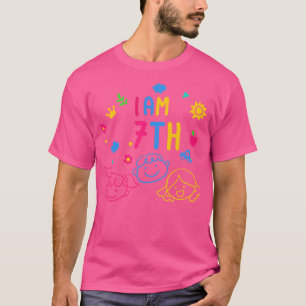 7. Klasse Kinder Geburtstag Kinder Tag für Jungen T-Shirt