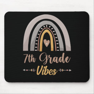 7. Klasse Vibes Siebte Klasse Zurück zur Schule Mousepad