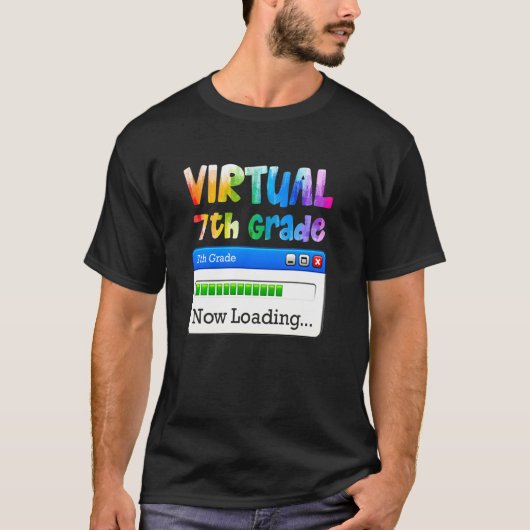 7. Klasse virtuell 7. Klasse jetzt auf SC zurückge T-Shirt (Vorderseite)