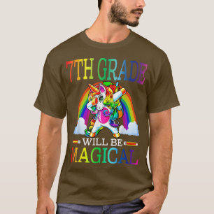 7. Klasse wird magische Einhorn wieder in die Schu T-Shirt