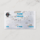 7. Kraftgruppe untersucht der Irak-Visitenkarte Visitenkarte (Rückseite)