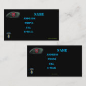 7. Kraftgruppenflecken-Visitenkarte Visitenkarte (Vorne/Hinten)