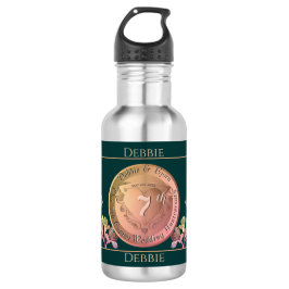 7. Kupfer Fresia 2 Fotos Wasserflasche