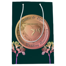 7. Kupfer Fresia Geschenktasche Mittlere Geschenktüte