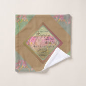 7. Kupfer Fresia Jahrestücher Badhandtuch Set (Waschlappen)