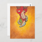 7 League Boots Mini Postkarte (Vorne/Hinten)