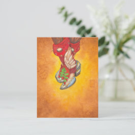 7 League Boots Mini Postkarte