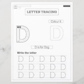 7 Learn To Spell Letter D Teacher Home Schooling (Vorderseite)