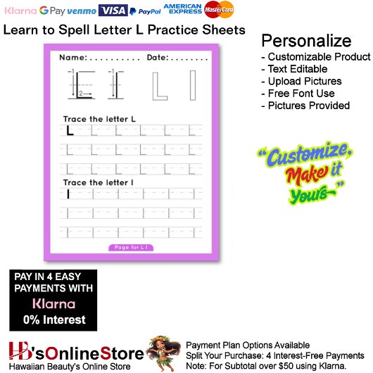 7 Learn To Spell Letter L Teacher Home Schooling