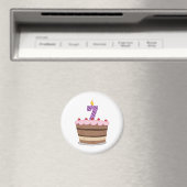 7. Lebensjahr am Geburtstag Magnet (In Situ (Geschirrspüler))