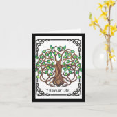 7 Lebensregeln Karte (Gelbe Blume)