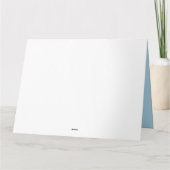 7 Letter Name Happy Birthday Card Karte (Rückseite)