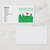 7. Loch Visitenkarte (Vorne/Hinten)