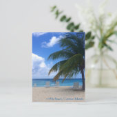 7 Mile Beach, Cayman Islands Postkarte (Stehend Vorderseite)