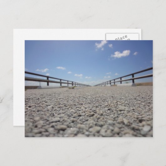 7 Mile Bridge Postcard Postkarte (Vorne/Hinten)