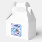 7 Monate Baby Meilenstein Explorer Geschenkschachtel (Rückseite)