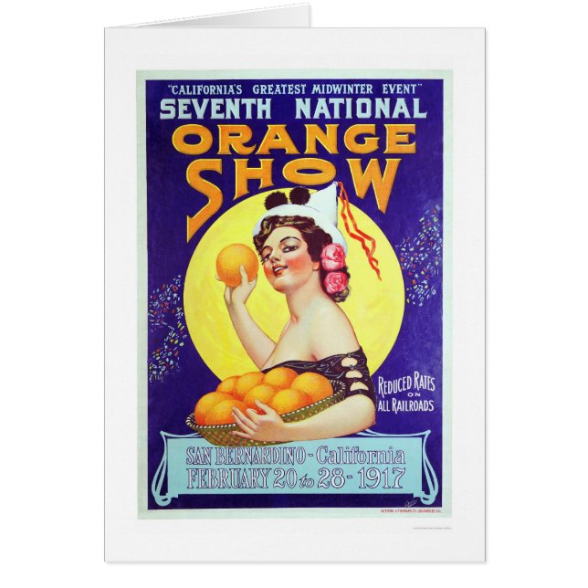 7. Nationale orange Show 1917 (Vorne)