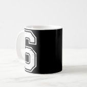 7 Number 67 Six Seven Meme  Kaffeetasse (Vorderseite Links)