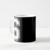 7 Number 67 Six Seven Meme  Kaffeetasse (Vorderseite Links)