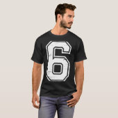 7 Number 67 Six Seven Meme  T-Shirt (Vorne ganz)