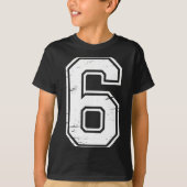 7 Number 67 Six Seven Meme  T-Shirt (Vorderseite)