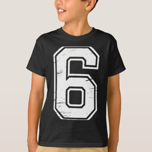 7 Number 67 Six Seven Meme  T-Shirt (Vorderseite)