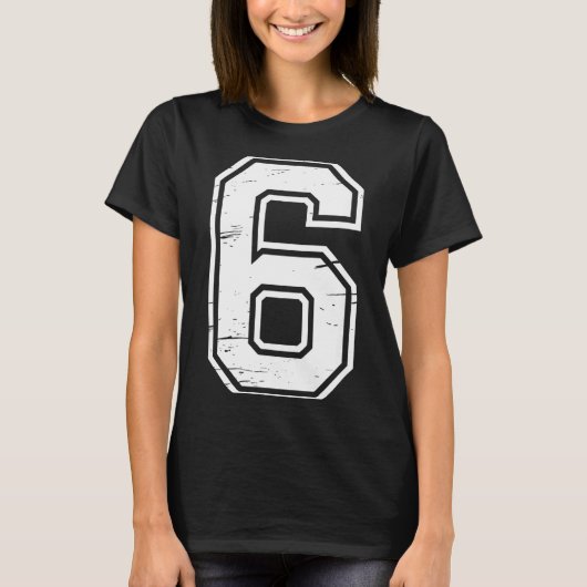 7 Number 67 Six Seven Meme T-Shirt (Vorderseite)
