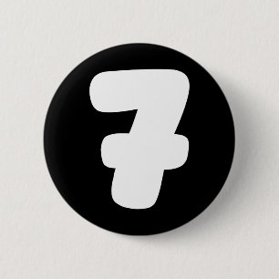 7 Nummer Sechs Sieben 67 Gen Alpha Slang T Lustige Button