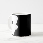 7 Nummer Sechs Sieben 67 Gen Alpha Slang T Lustige Kaffeetasse (Vorderseite Links)