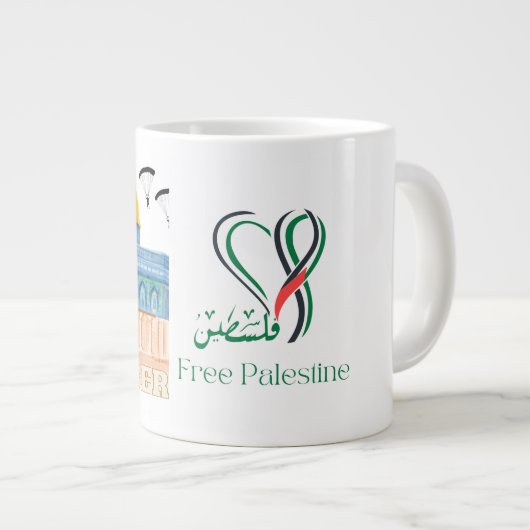 7. Oktober Jumbo-Tasse (Vorderseite Rechts)