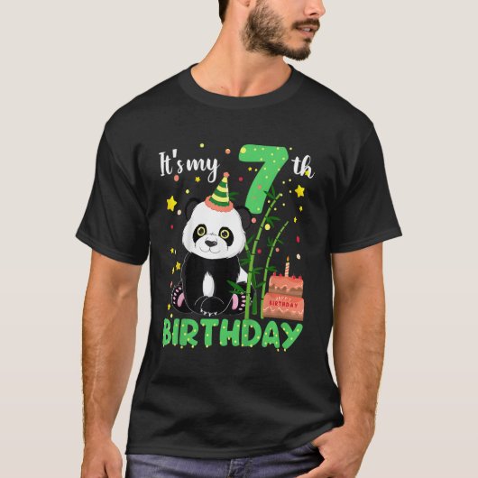 7 Panda 7th Panda T-Shirt (Vorderseite)