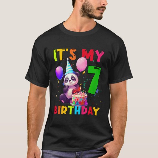 7 Panda 7th Panda T-Shirt (Vorderseite)