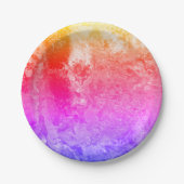 7" Papierplatte Pappteller (Vorderseite)