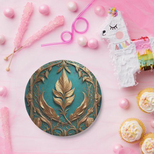 7" Pappteller rund (Party)