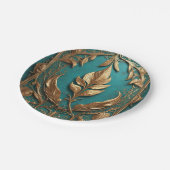 7" Pappteller rund (Schrägansicht)