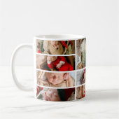 7 Photo Candy Cane Baby 1st Christmas Kaffeetasse (Links)